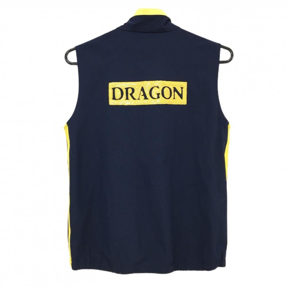超美品】ダンスウィズドラゴン アウターベスト ネイビー×イエロー