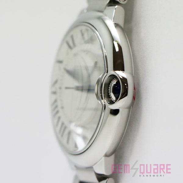 カルティエ バロンブルー40mm メンズ オートマ 腕時計 中古 仕上げ済