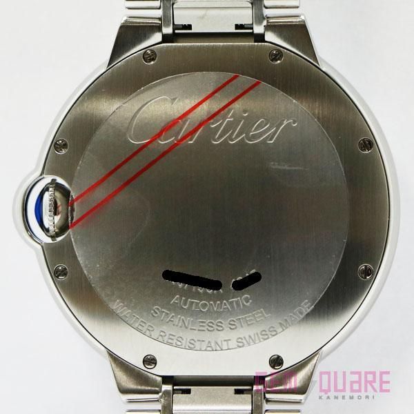カルティエ バロンブルー40mm メンズ オートマ 腕時計 中古 仕上げ済