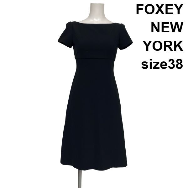 FOXEY フォクシーニューヨーク レイニー ワンピース Aライン ワンピ ◇ フォクシーニューヨーク FOXEY NEW YORK Aラインワンピース ミモレ