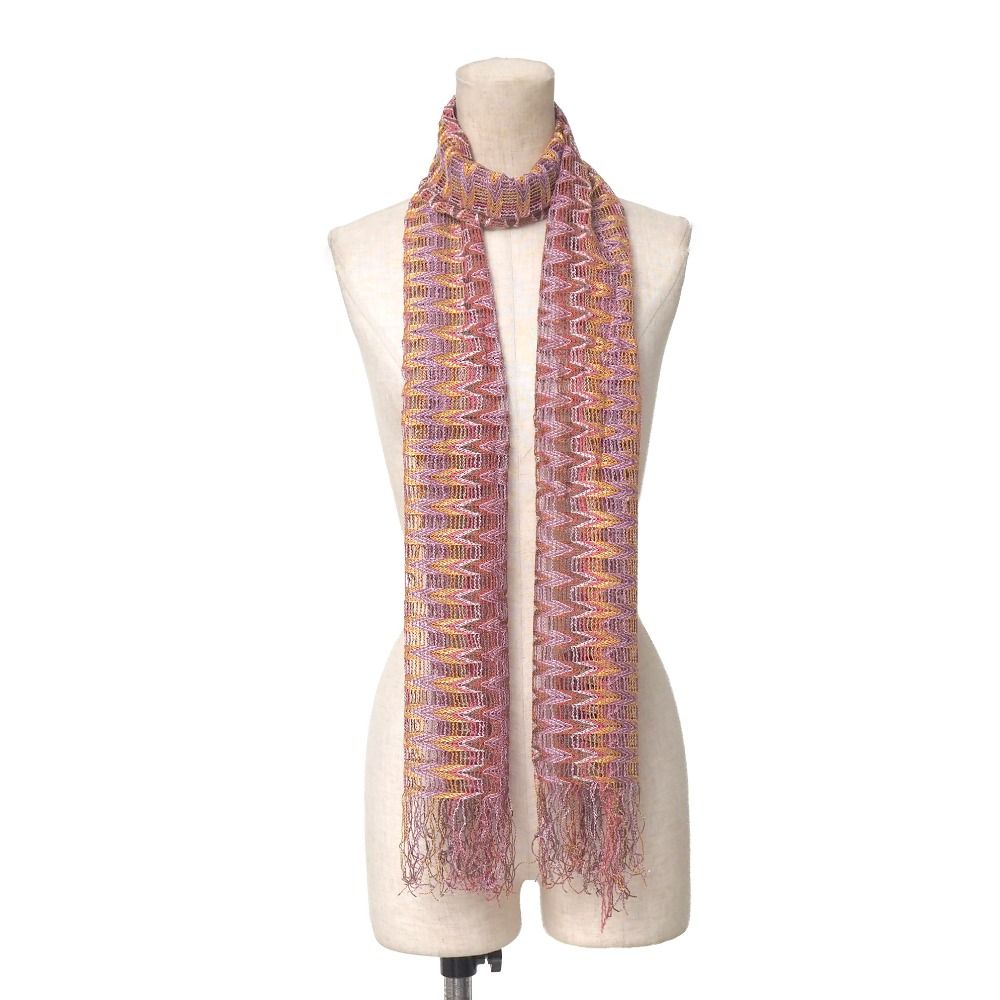 Missoni ミッソーニ スカーフ ニット ロング ストール ショール