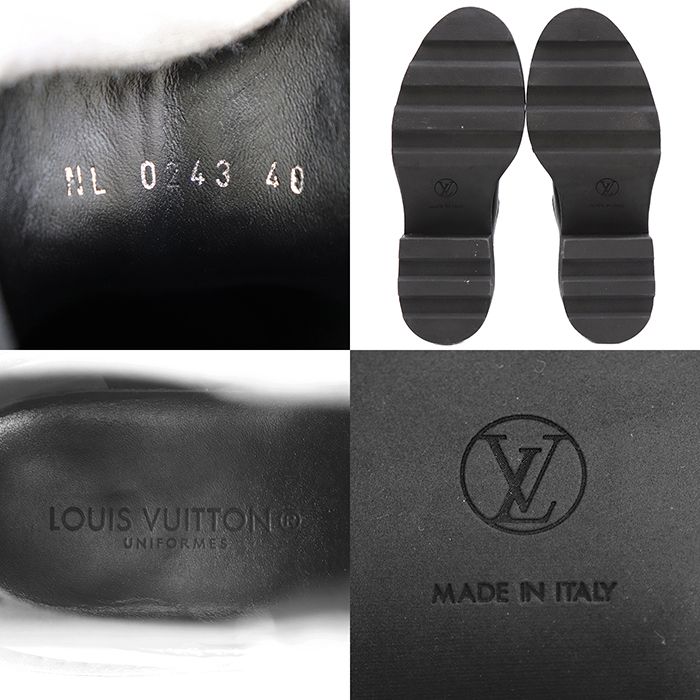 新品同様】LOUIS VUITTON ルイ・ヴィトン サイドゴアブーツ サイズ 40