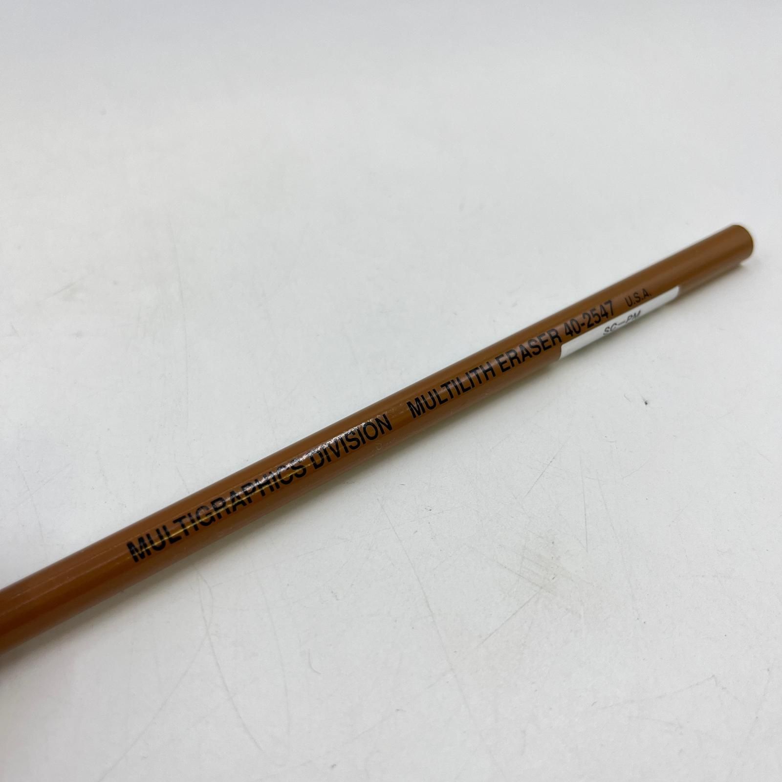 鉛筆型砂消しゴム マルチリスイレーサー MALTILITH ERASER 40-2547 4本