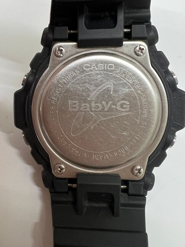中古品】 CASIO カシオ BABY-G BASIC BG-5600BK-1JF ベイビージー