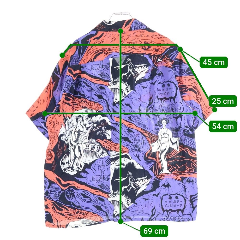 WACKO MARIA (ワコマリア) 21SS HAWAIIAN SHIRT S/S ホラー ゾンビ 総