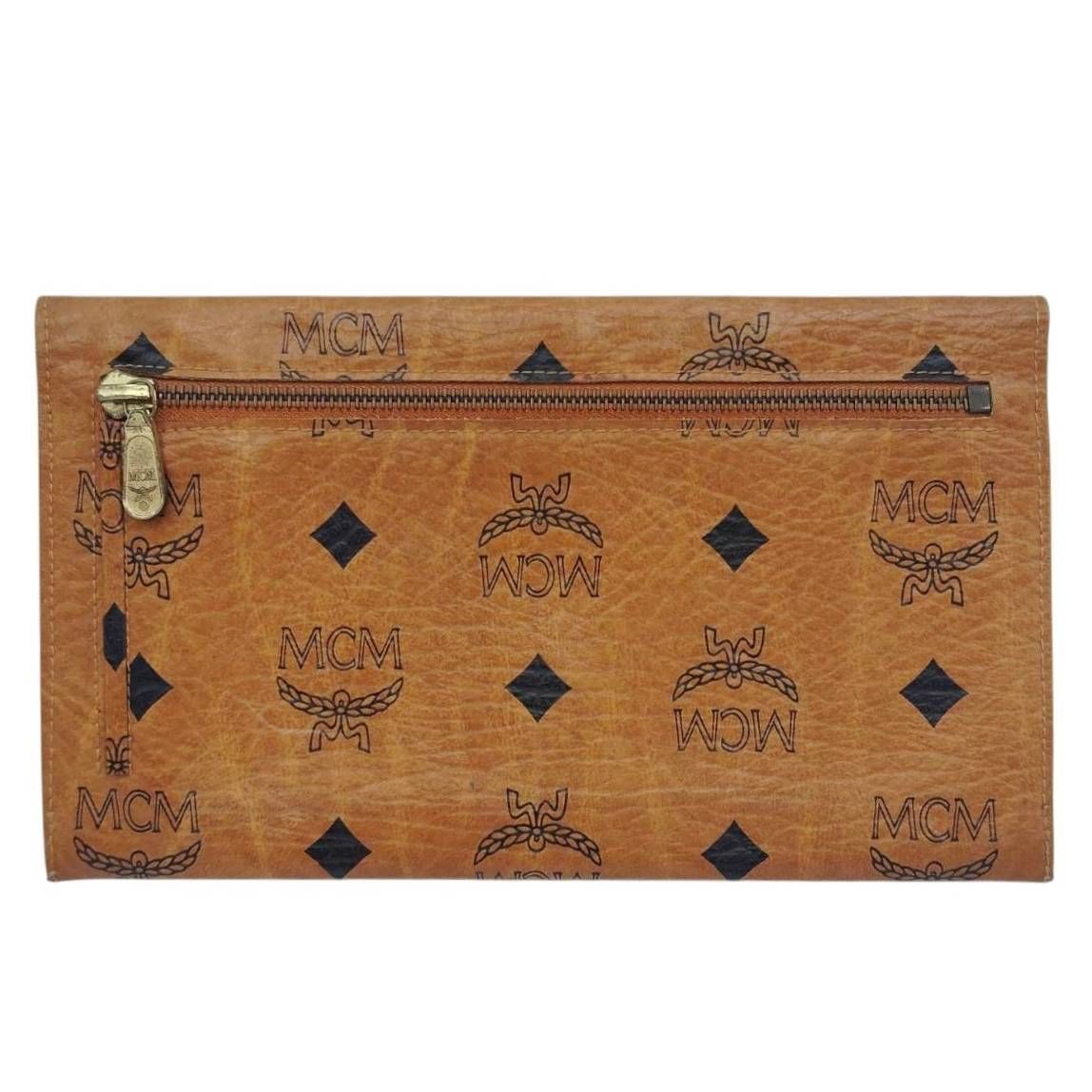 難あり】MCM エムシーエム 長財布 ヴィセトス コニャック 財布 - メルカリ