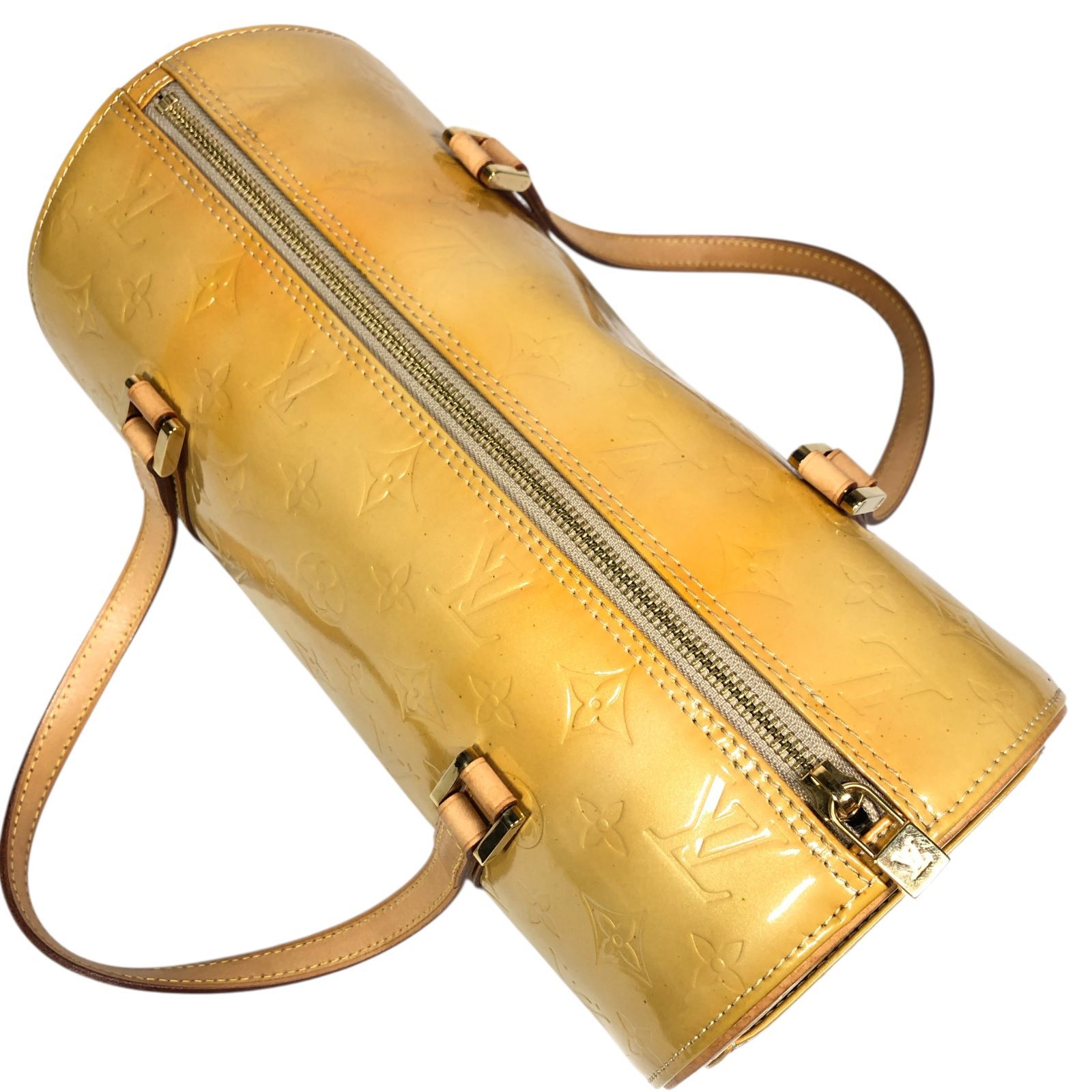 ルイヴィトン】本物 LOUIS VUITTON モノグラム ヴェルニ ベッド