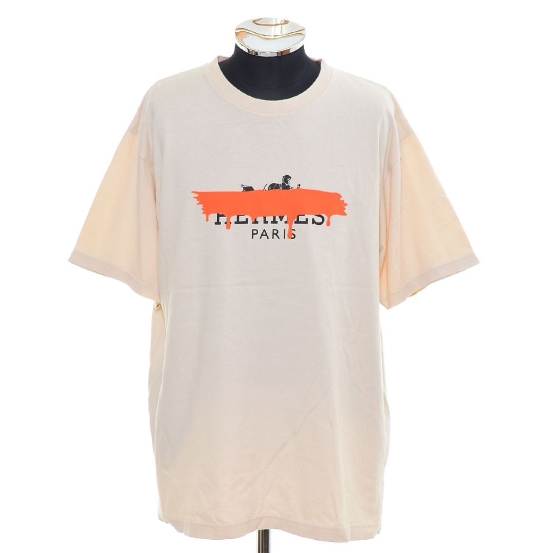 583563 Pauline Bleu ポリーヌブロー ◇Tシャツ PARIS PAINT Tee