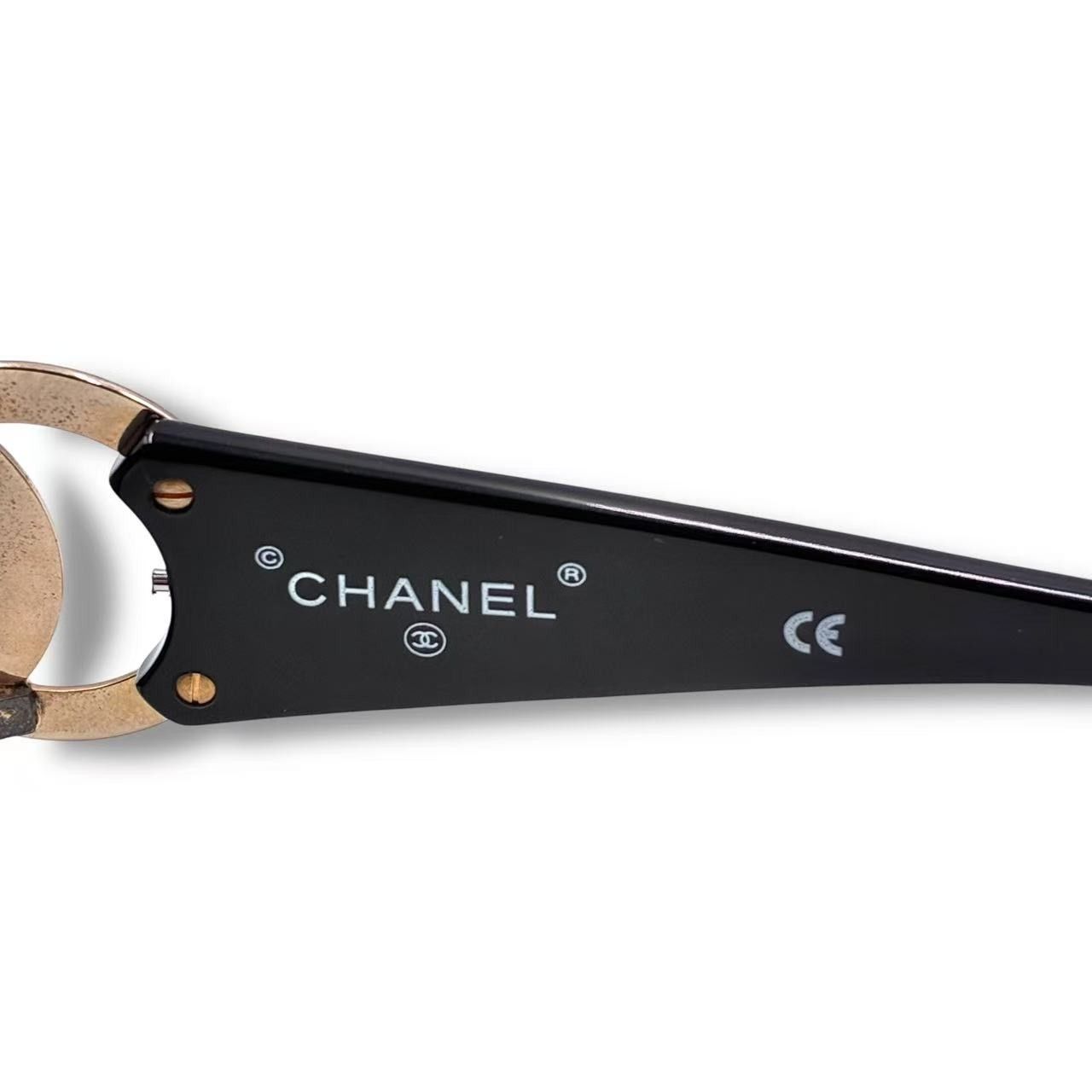 極美品 CHANEL シャネル サングラス ココマーク ロゴ 刻印 箱付き