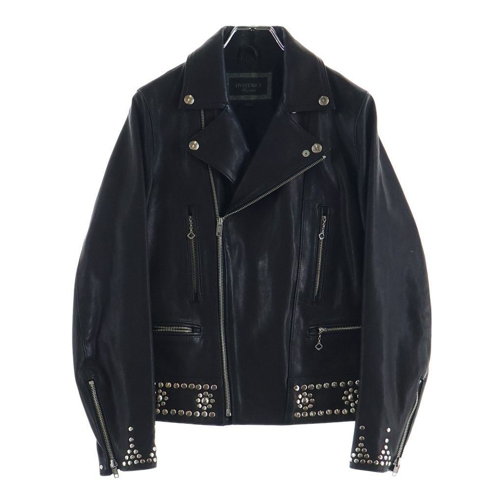 HYSTERIC GLAMOUR (ヒステリックグラマー) 17SS ゴートレザー スタッズ