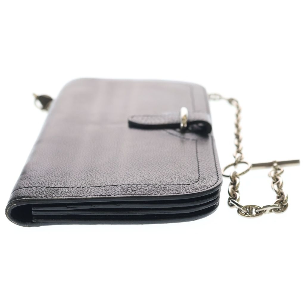 HERMES (エルメス) バイカーチェーン チェーン付きウォレット 二つ折り
