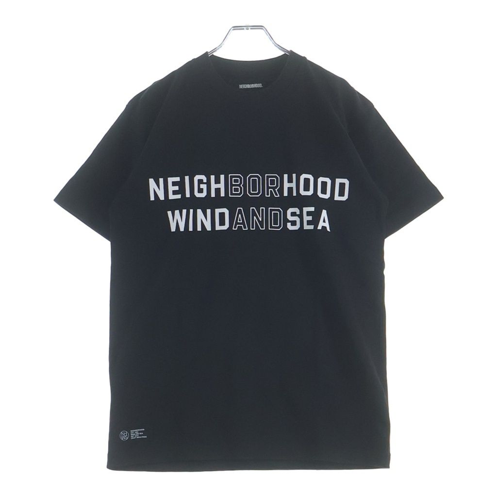 ネイバーフッド×ウィンダンシー バックロゴプリント 半袖Tシャツ 新品タグ付き WIND AND SEA (ウィンダンシー) 22SS xNEIGHBORHOO ネイバーフッド