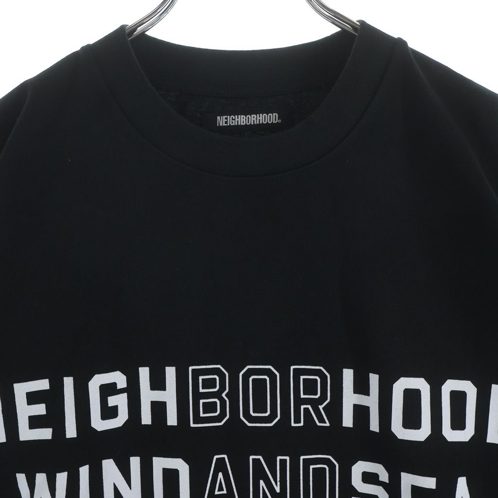 ネイバーフッド×ウィンダンシー バックロゴプリント 半袖Tシャツ 新品タグ付き WIND AND SEA (ウィンダンシー) 22SS xNEIGHBORHOO ネイバーフッド