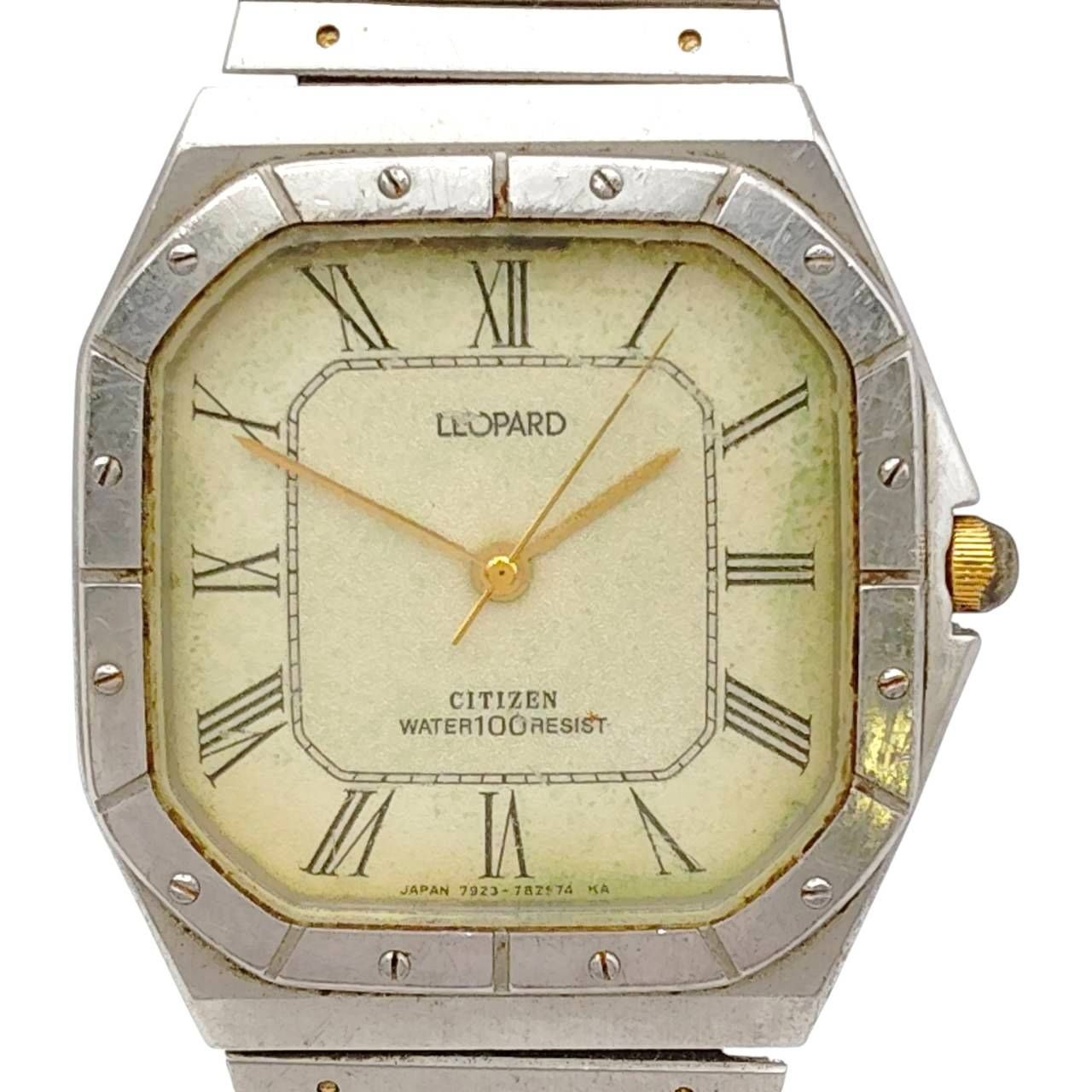 不動/ジャンク】シチズン レオパード 腕時計 クォーツ CITIZEN - メルカリ