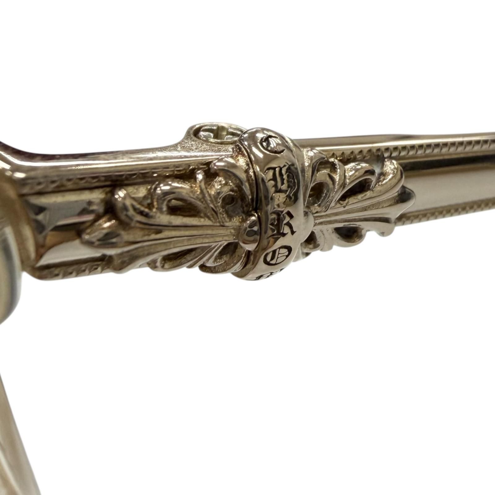 美品□CHROME HEARTS クロムハーツ PLUCK フローラル サングラス