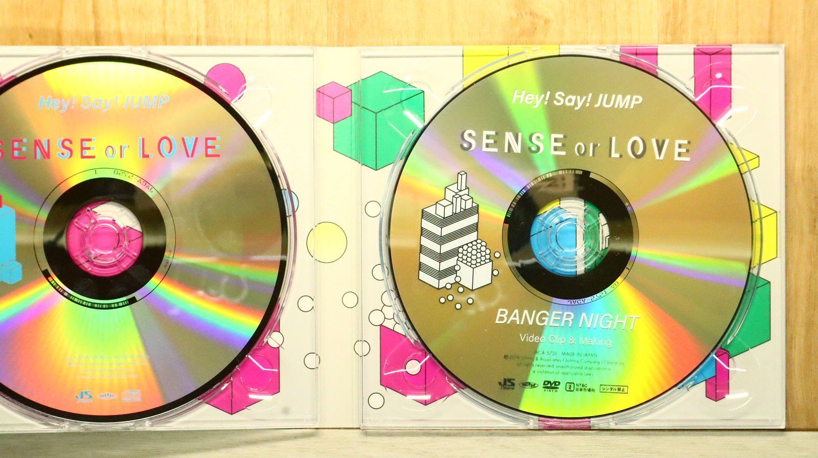 国内盤CD☆ヘイセイジャンプ/Hey! Say! JUMP□ SENSE or LOVE (初回
