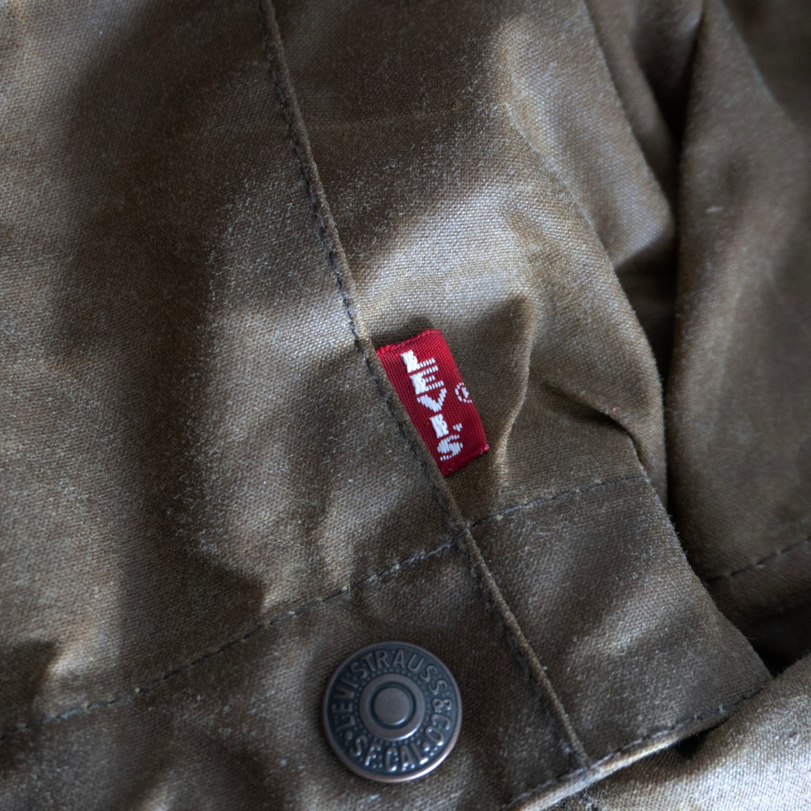 極美品】BARBOUR×LEVI'S【Spey Wax Jacket】M スペイ ワックス