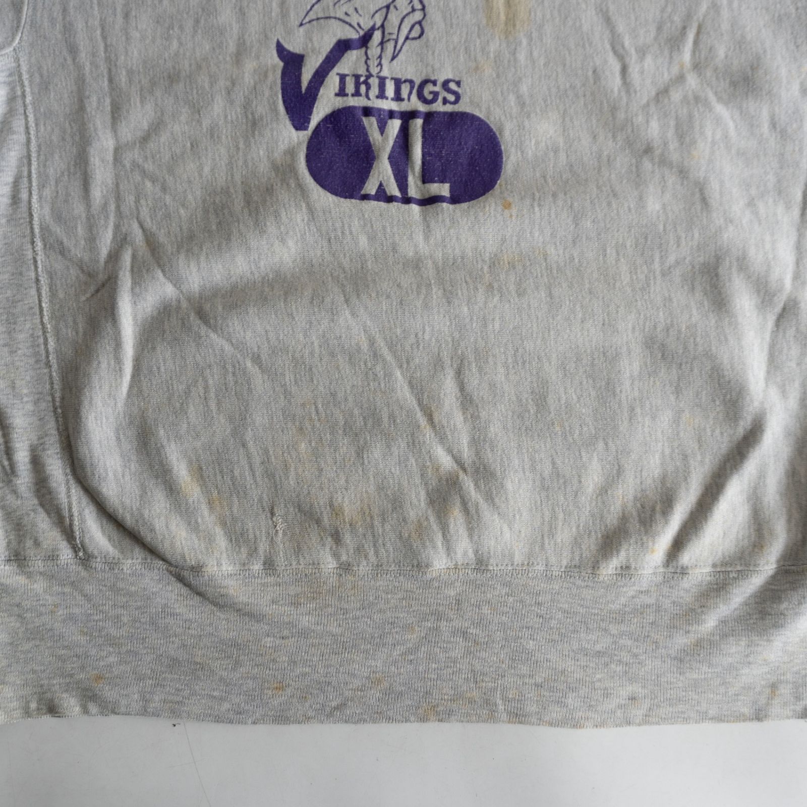 80s/USA製】CHAMPION【MINNESOTA VIKINGS REVERSE WEAVE リバース