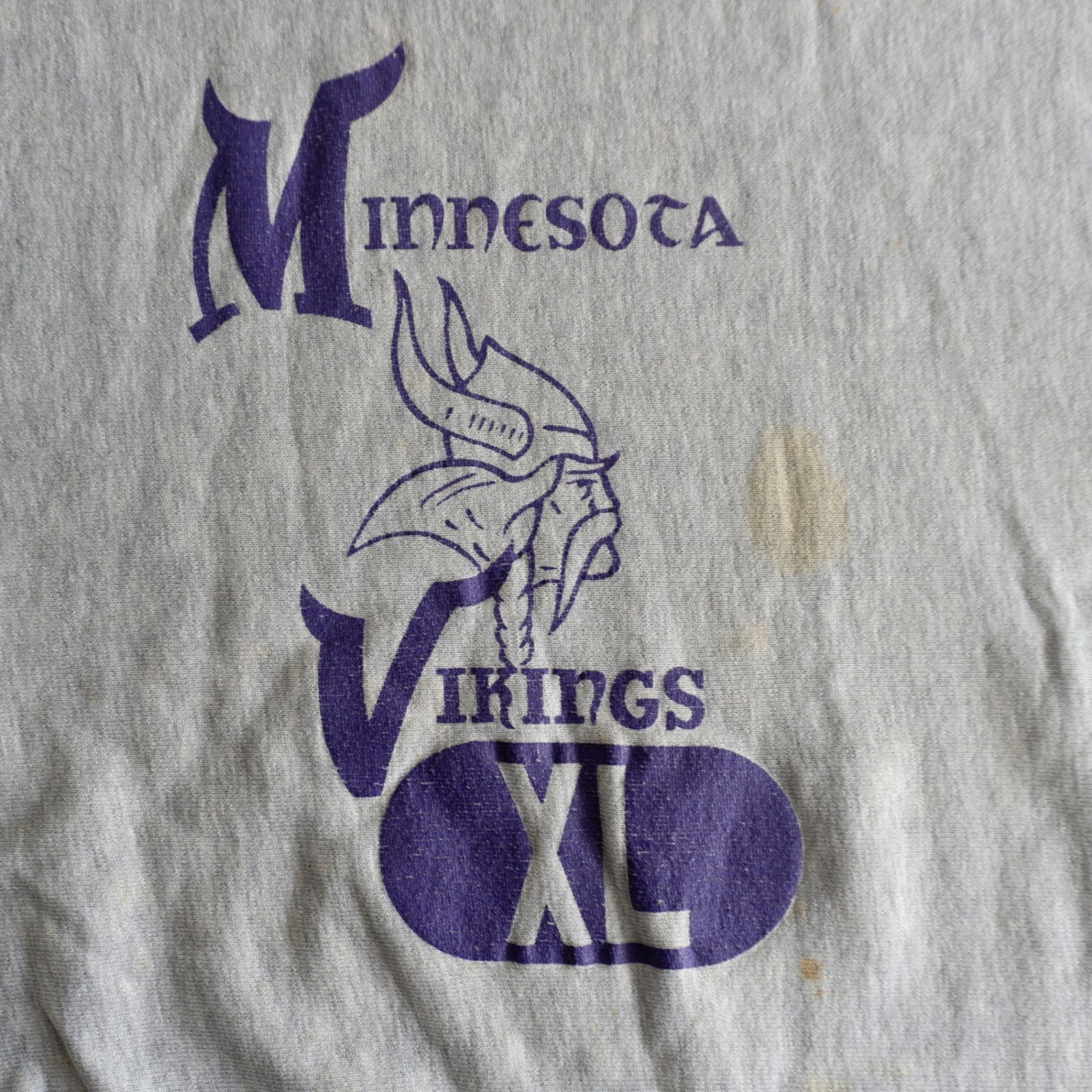 80s/USA製】CHAMPION【MINNESOTA VIKINGS REVERSE WEAVE リバース