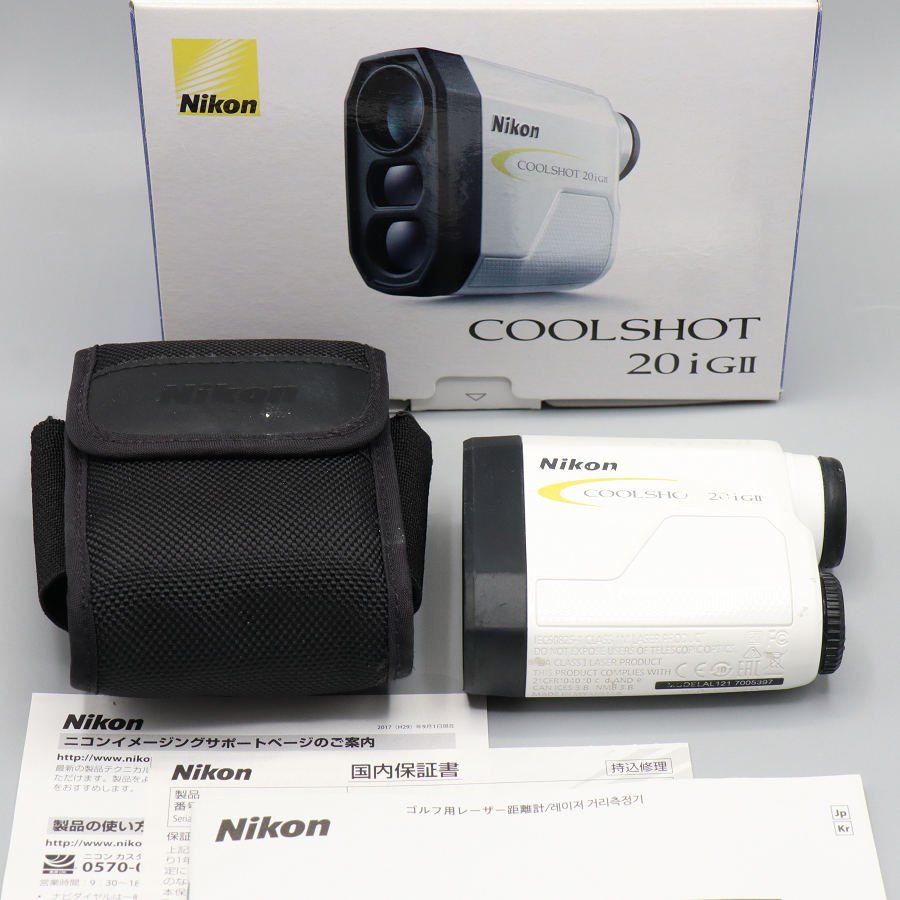 Nikon COOLSHOT 20i GII ゴルフ用レーザー距離計 ニコン クール