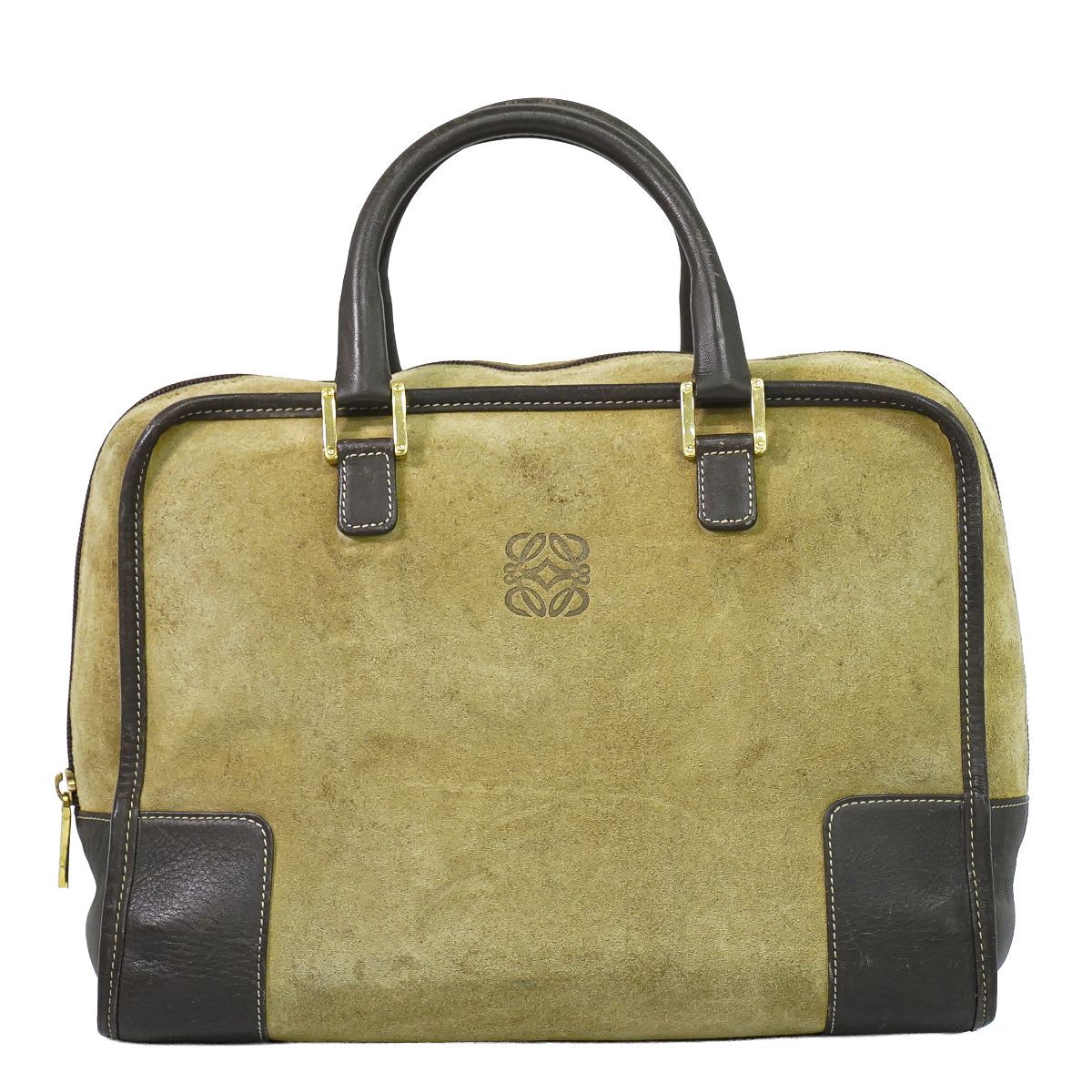 本物 ロエベ LOEWE アマソナ 32 アナグラム ハンドバッグ ミニ