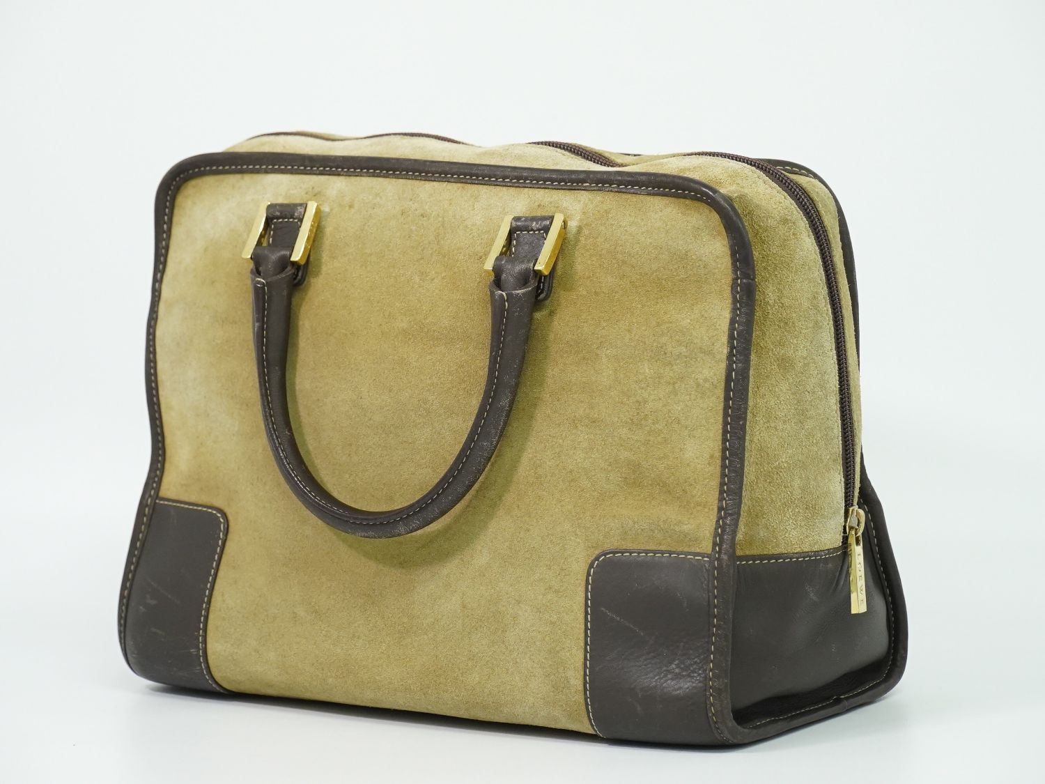 本物 ロエベ LOEWE アマソナ 32 アナグラム ハンドバッグ ミニ