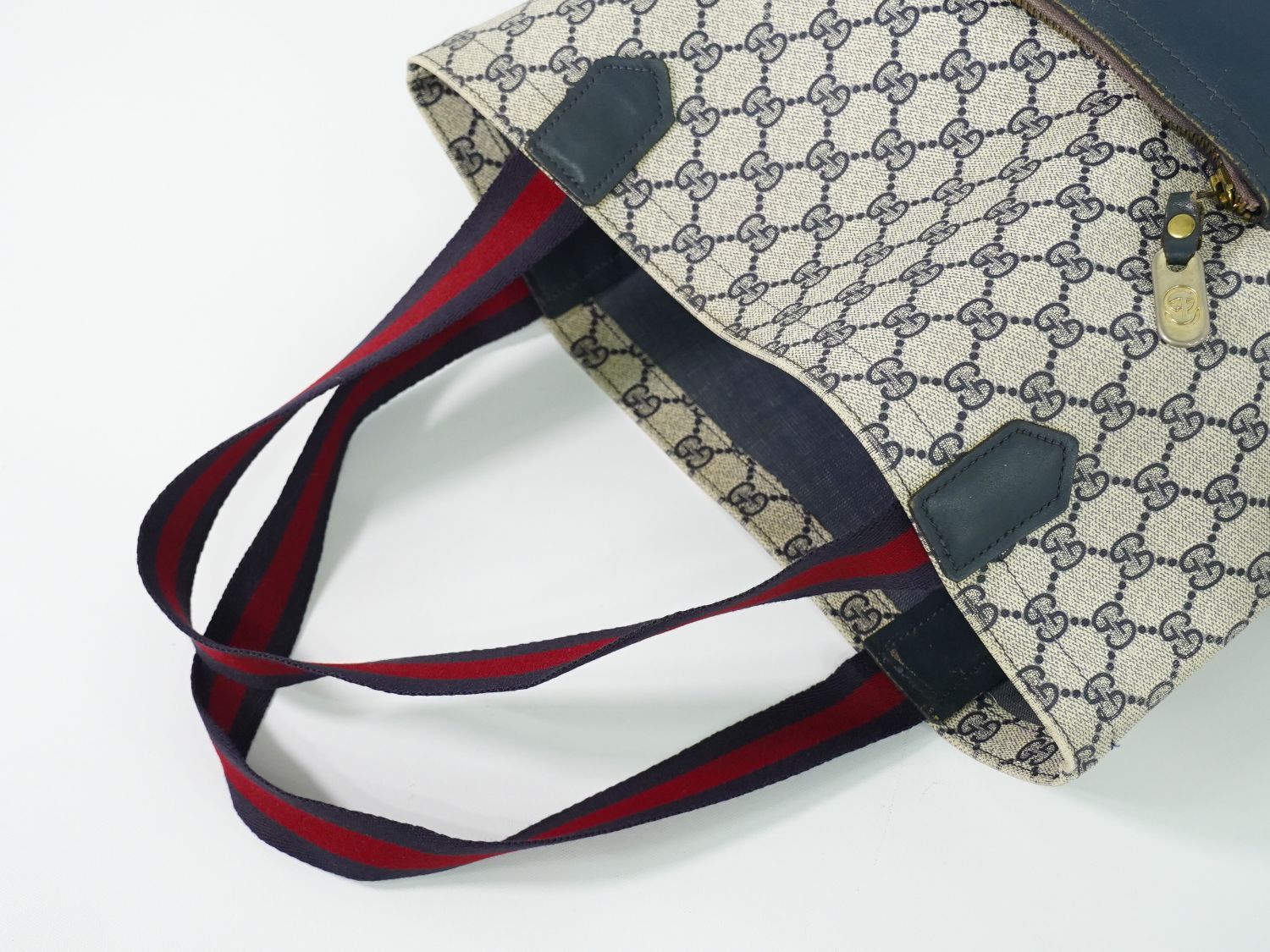 本物 グッチ GUCCI オールドグッチ シェリーライン GGスプリーム