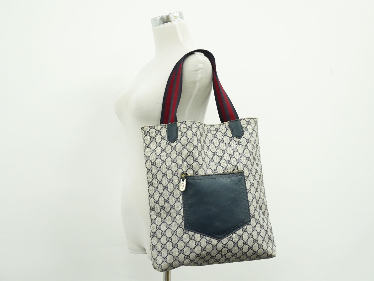 本物 グッチ GUCCI オールドグッチ シェリーライン GGスプリーム