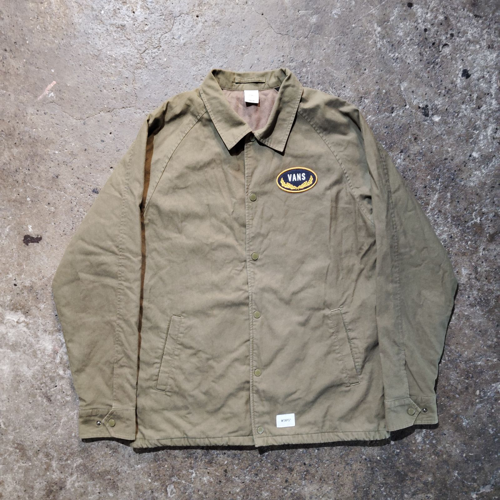 WTAPS × VANS COACH JACKET Sサイズ W)taps - WTAPS × VANS COACH