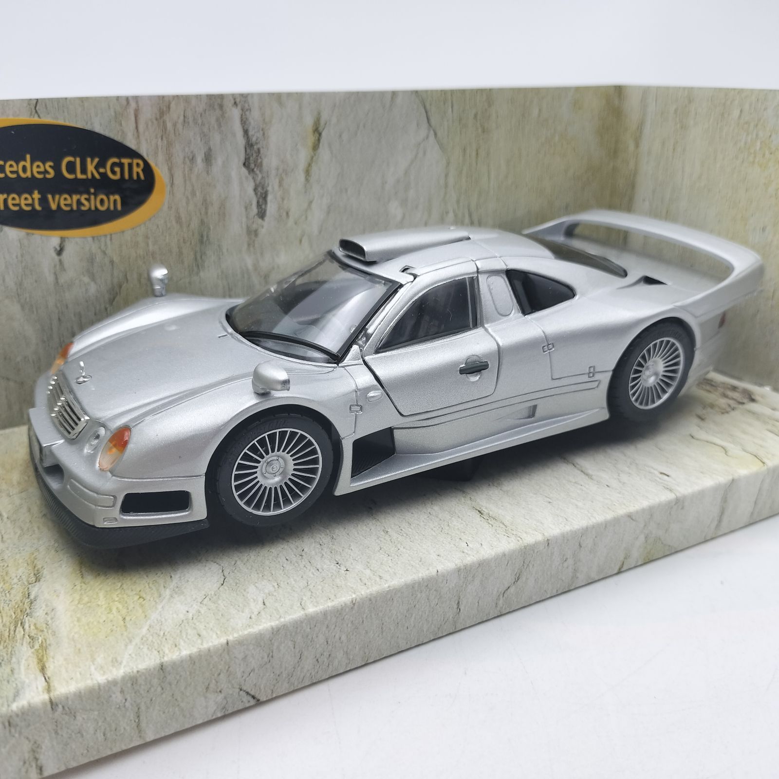 1/26 メルセデス ベンツ CLK-GTR シルバー ストリート マイスト ダイ
