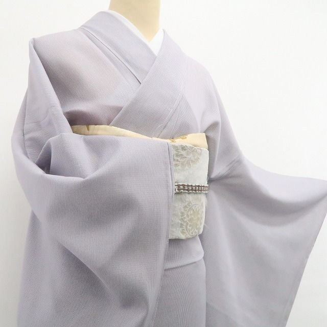 新品・夏江戸小紋】絽 五泉 服部光擴監修 堅牢染 夏着物 仕付け糸付