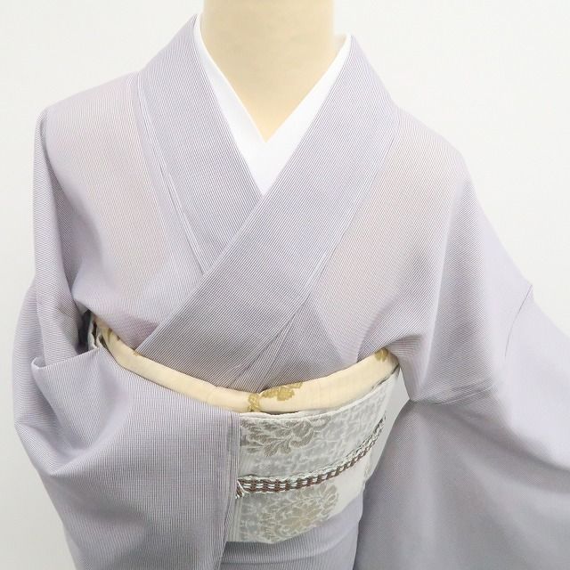 新品・夏江戸小紋】絽 五泉 服部光擴監修 堅牢染 夏着物 仕付け糸付