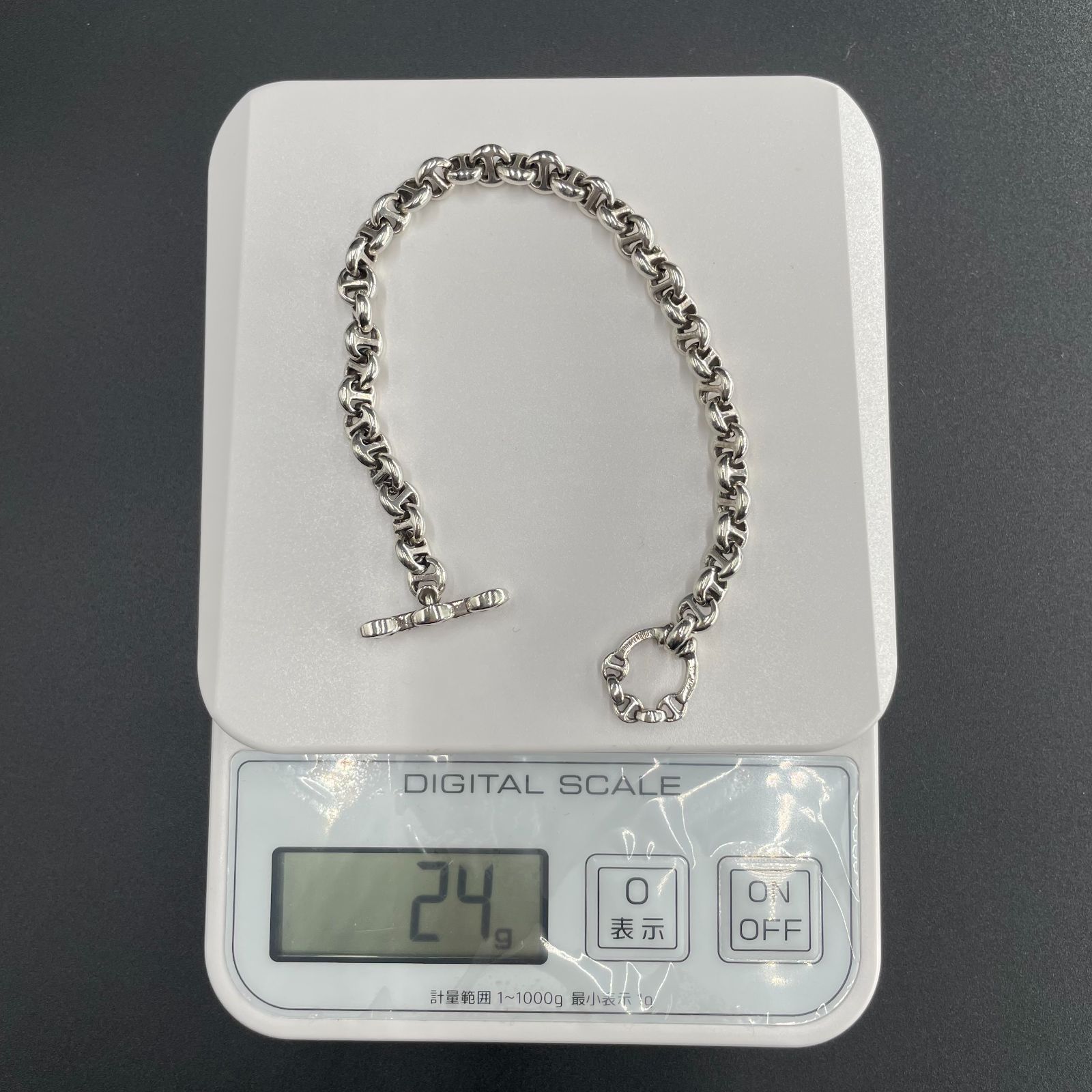 美品】HOORSENBUHS ホーセンブース 5MM オープンリンク ブレスレット