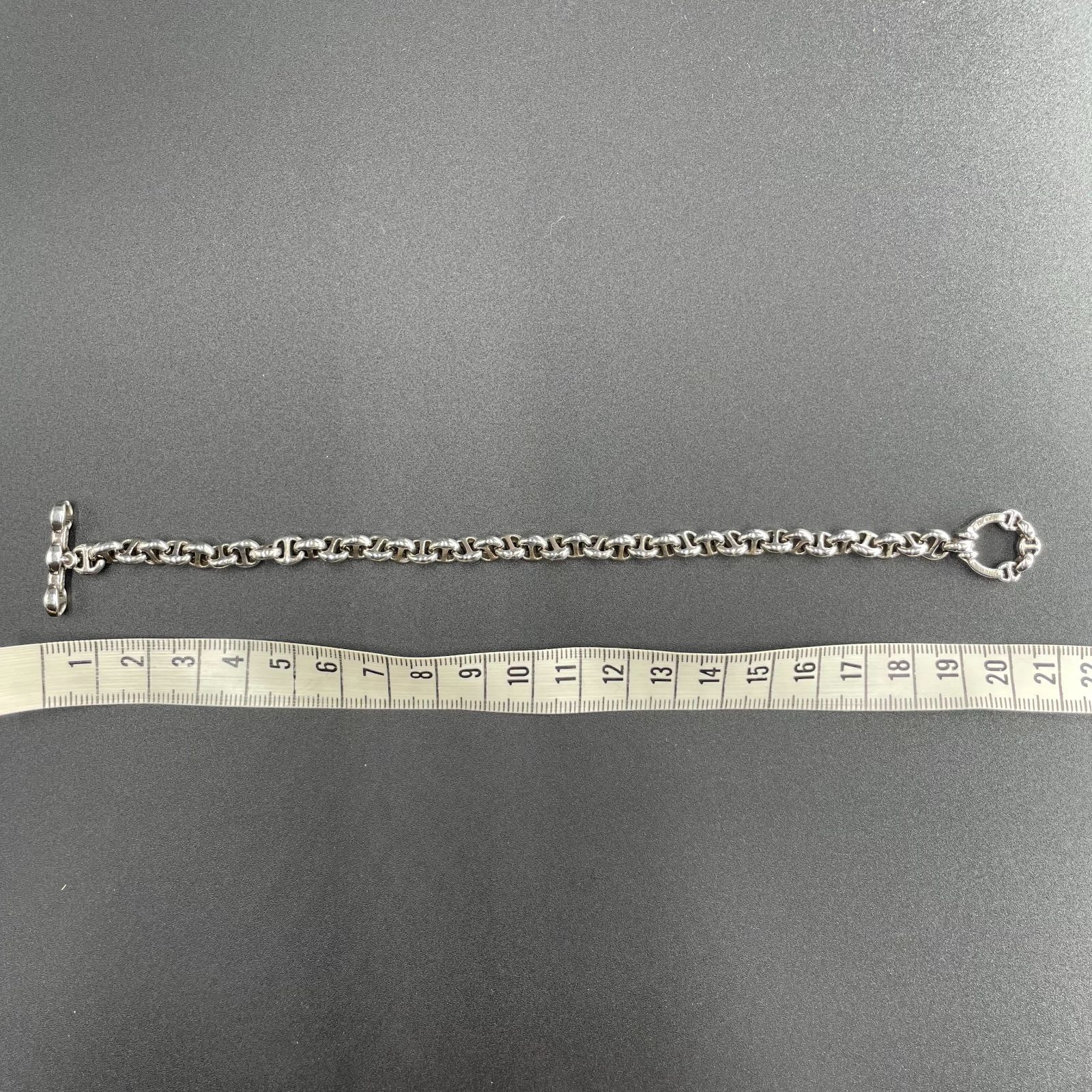 美品】HOORSENBUHS ホーセンブース 5MM オープンリンク ブレスレット