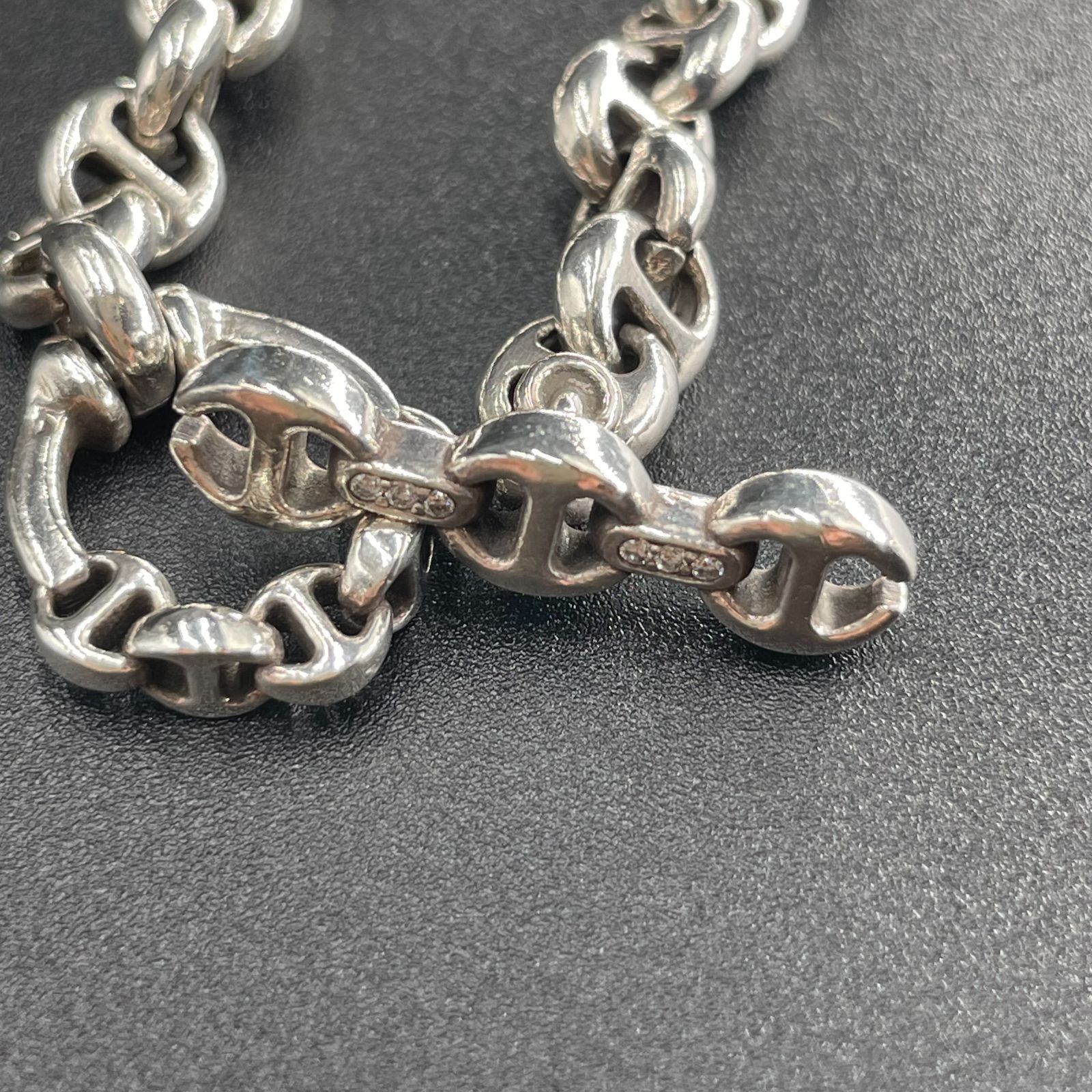 美品】HOORSENBUHS ホーセンブース 5MM オープンリンク ブレスレット