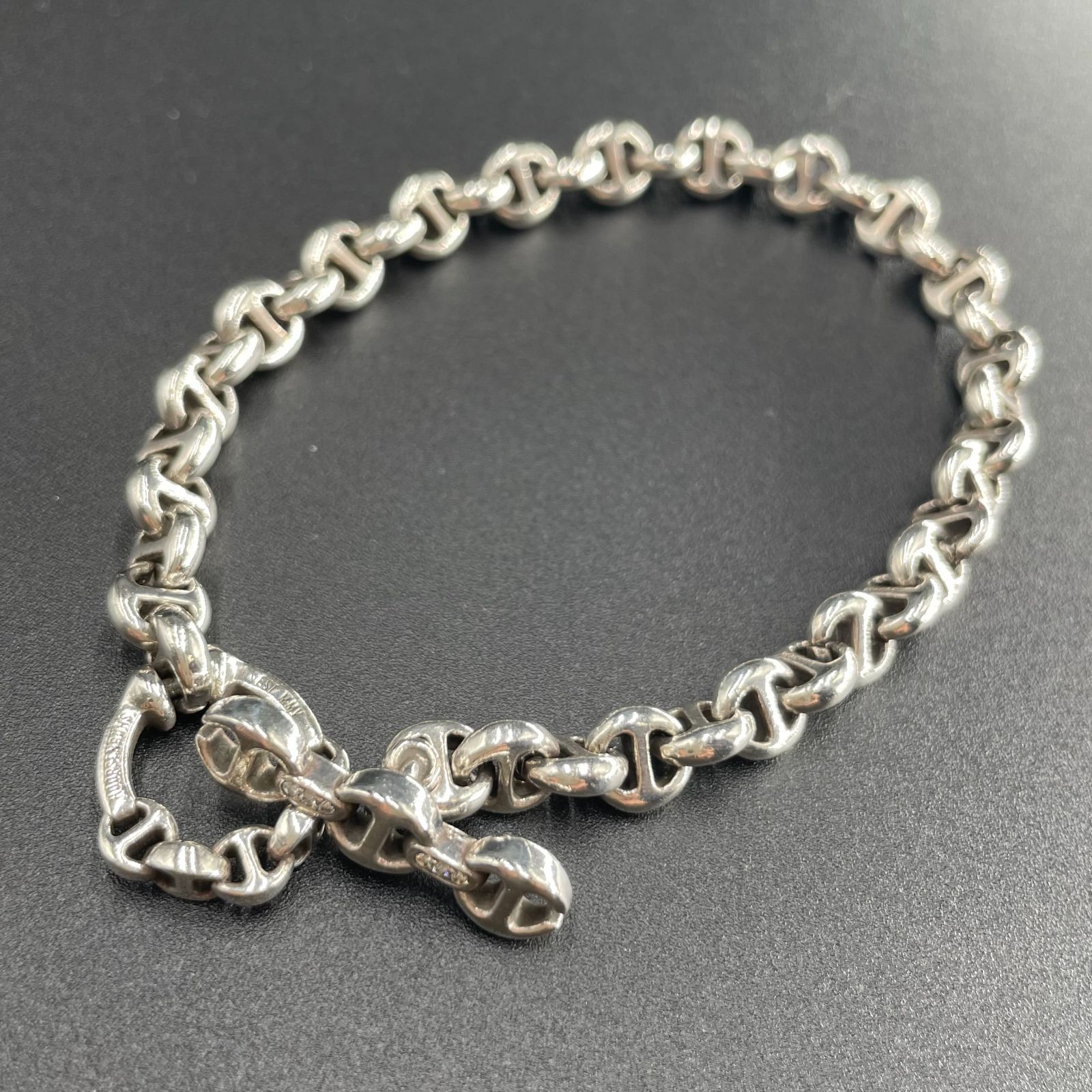 美品】HOORSENBUHS ホーセンブース 5MM オープンリンク ブレスレット