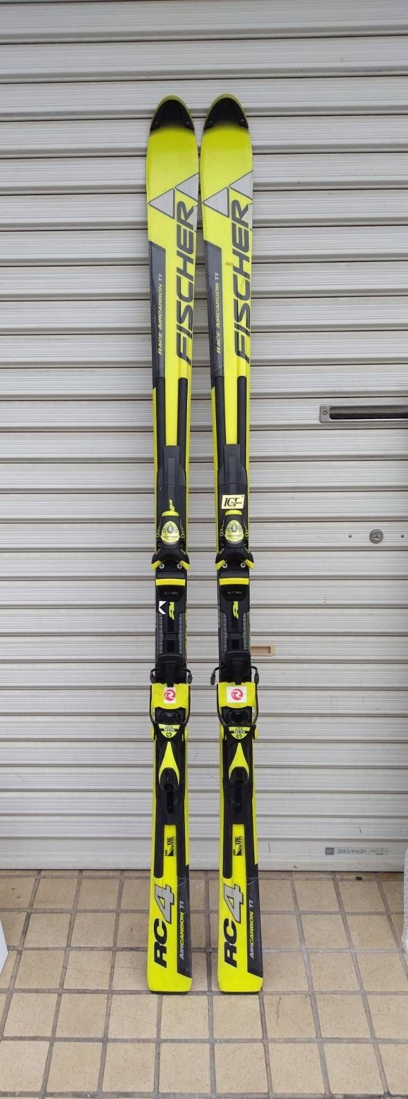 FISCHER RC4 AIRCARBON TI 176cm/スキー板/ビンディング付き！ - メルカリ