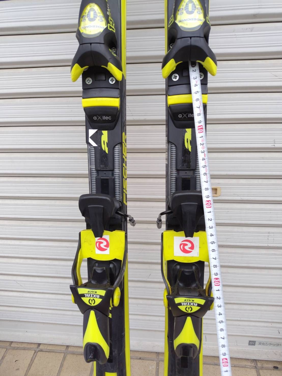FISCHER RC4 AIRCARBON TI 176cm/スキー板/ビンディング付き！ - メルカリ