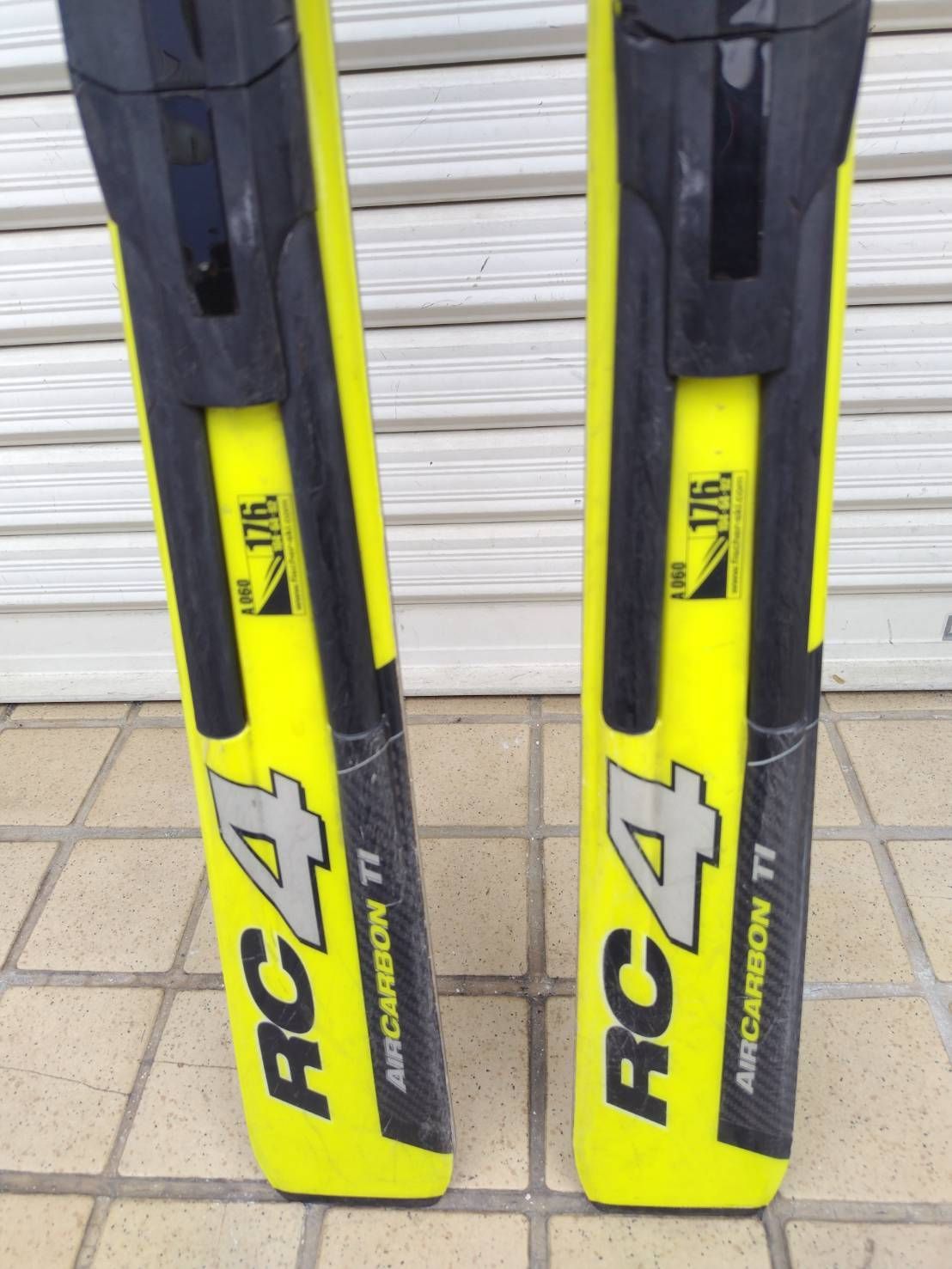 FISCHER RC4 AIRCARBON TI 176cm/スキー板/ビンディング付き！ - メルカリ