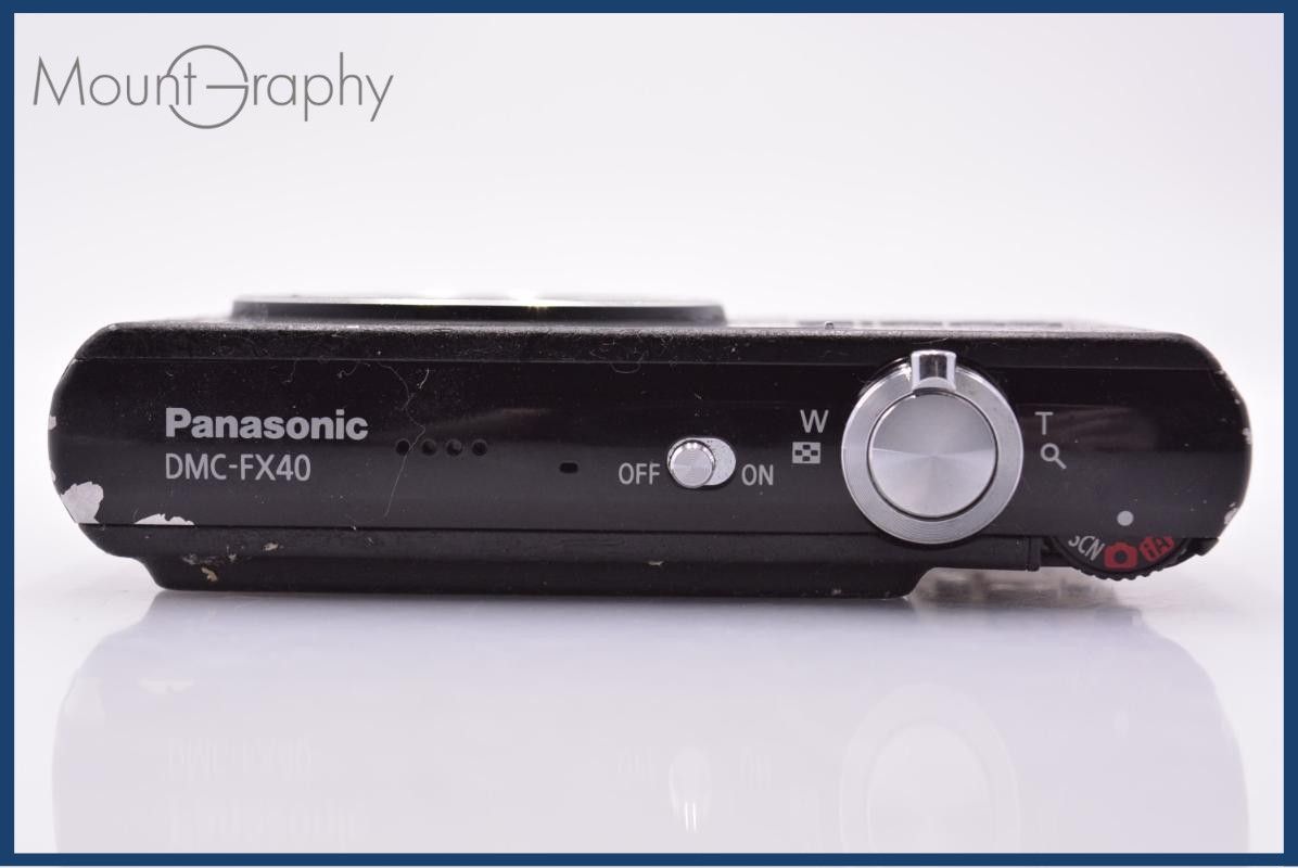 良品☆元箱付☆清掃済 完動品 Panasonic LUMIX DMC-FX40 難あり パナソニック Panasonic LUMIX DMC-FX40 元箱、バッテリー