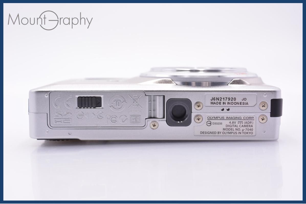 美品・動作保証】 オリンパス Olympus μ-7040 7X 元箱、バッテリー