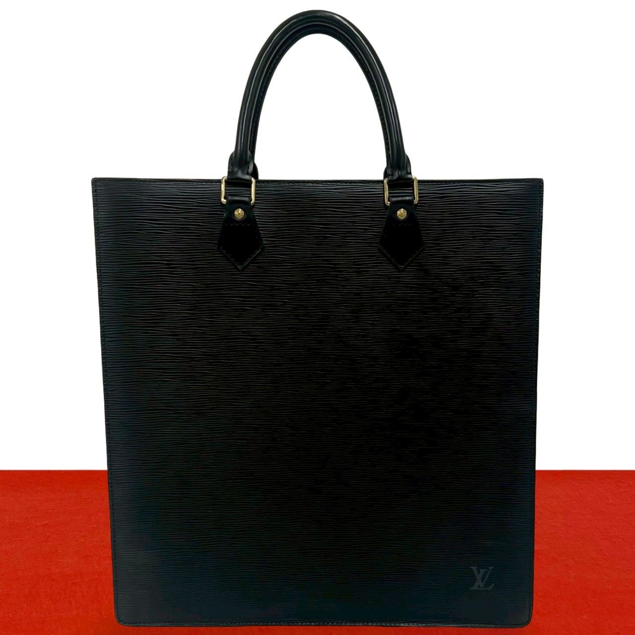 極 美品 LOUIS VUITTON ルイヴィトン サックプラ エピ レザー 本革