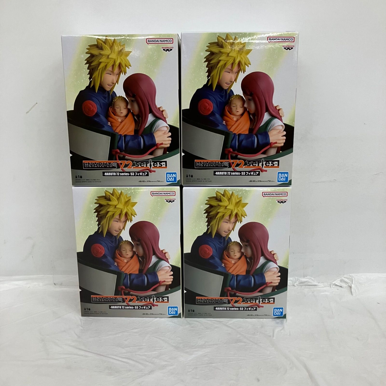 未開封 NARUTO72 series53 ミナト クシナ ナルト BANPRESTO フィギュア