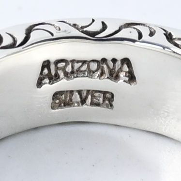 研磨済】 ARIZONA FREEDOM R-20b リング 17号 silver 925 シルバー