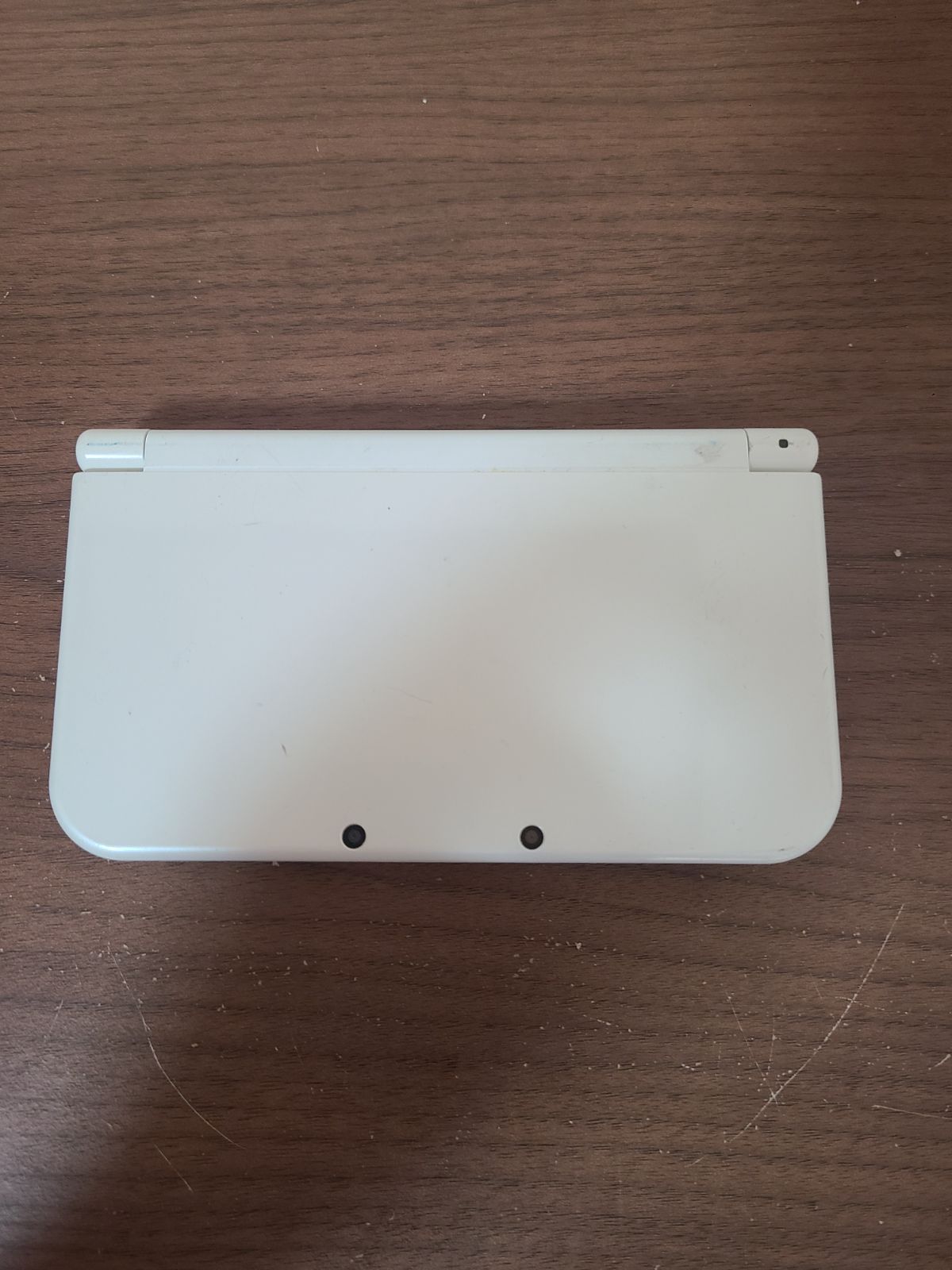 Newニンテンドー3DS LL パールホワイト 本体のみ ジャンク 管理番号1