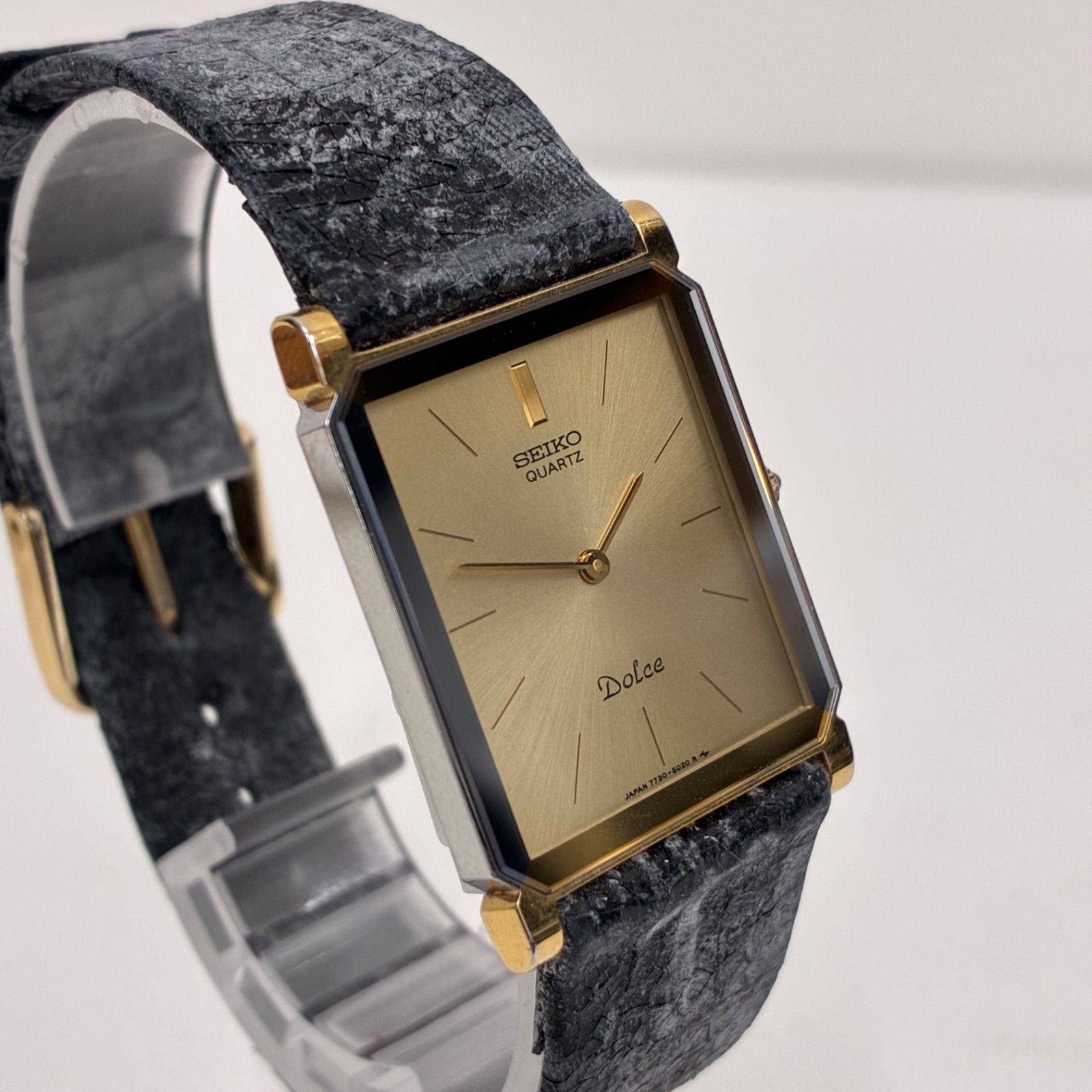SEIKO セイコー ドルチェ スクエア クォーツ 7730-5020 不動品 - メルカリ