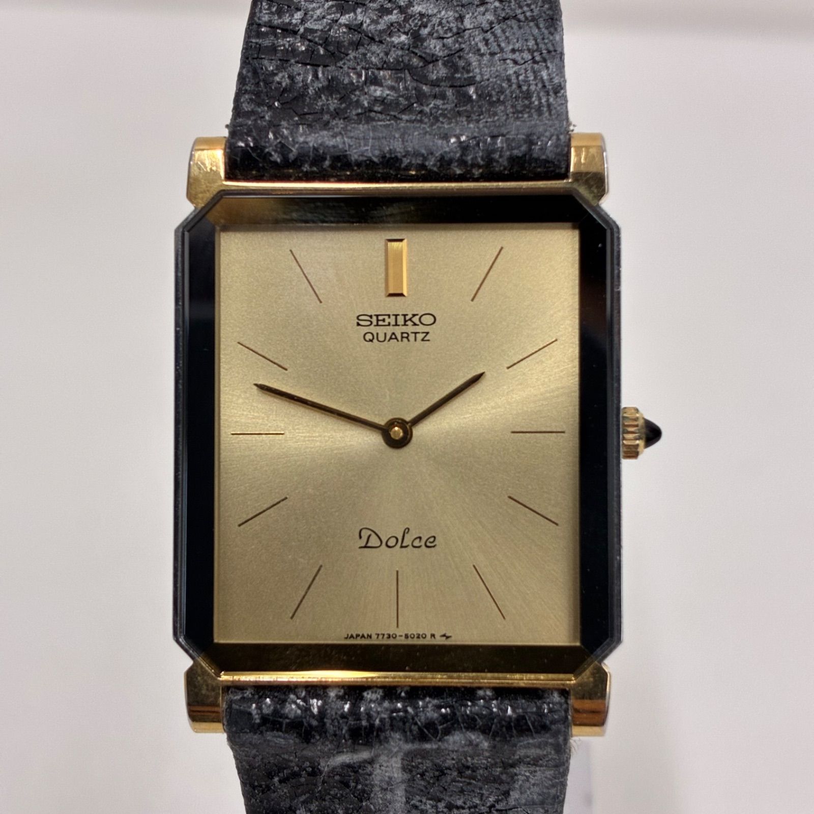 SEIKO セイコー DOLCE ドルチェ 7730-5020 クォーツ 腕時計 SEIKO セイコー ドルチェ スクエア クォーツ 7730-5020 不動品 - メルカリ