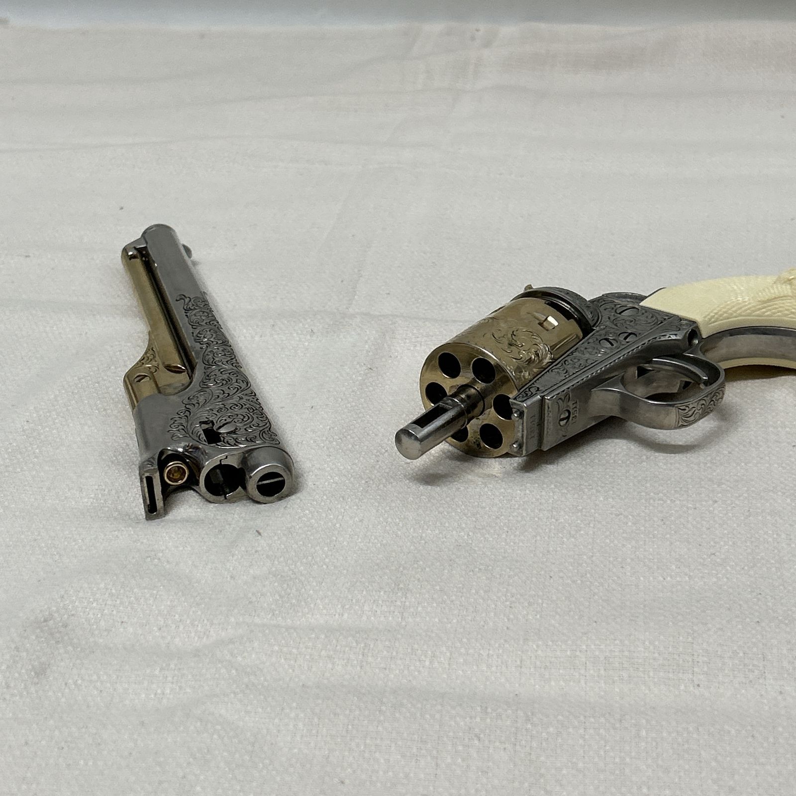 浜館40-1496] マルシン カスター将軍 M1861 モデルガン [中古品