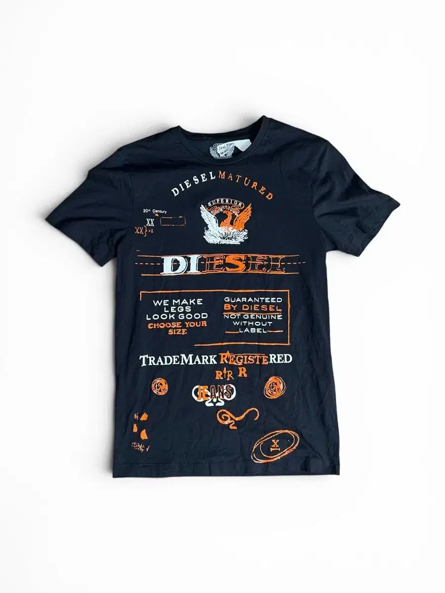 Shirt ディーゼル 半袖 メンズ N340 DIESEL ディーゼル 半袖 プリントT
