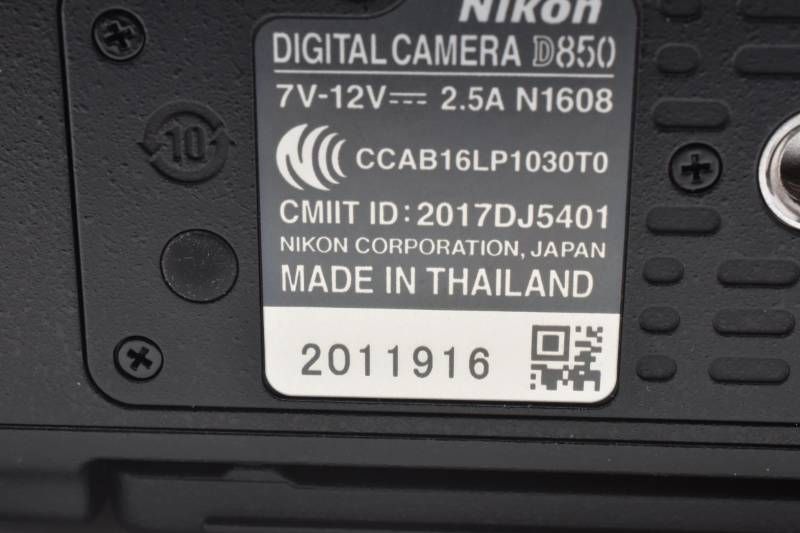 ☆極上品☆《ショット数 18,768回》ニコン NIKON D850 ボディ